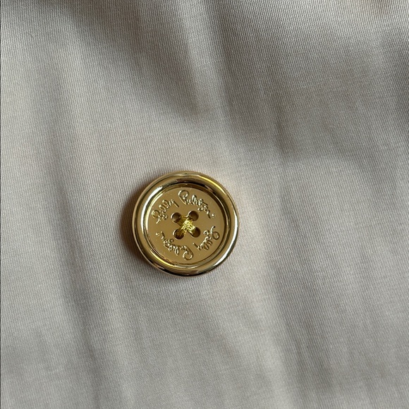 Lilly Pulitzer Tan Trench Coat - Picture 3 of 5